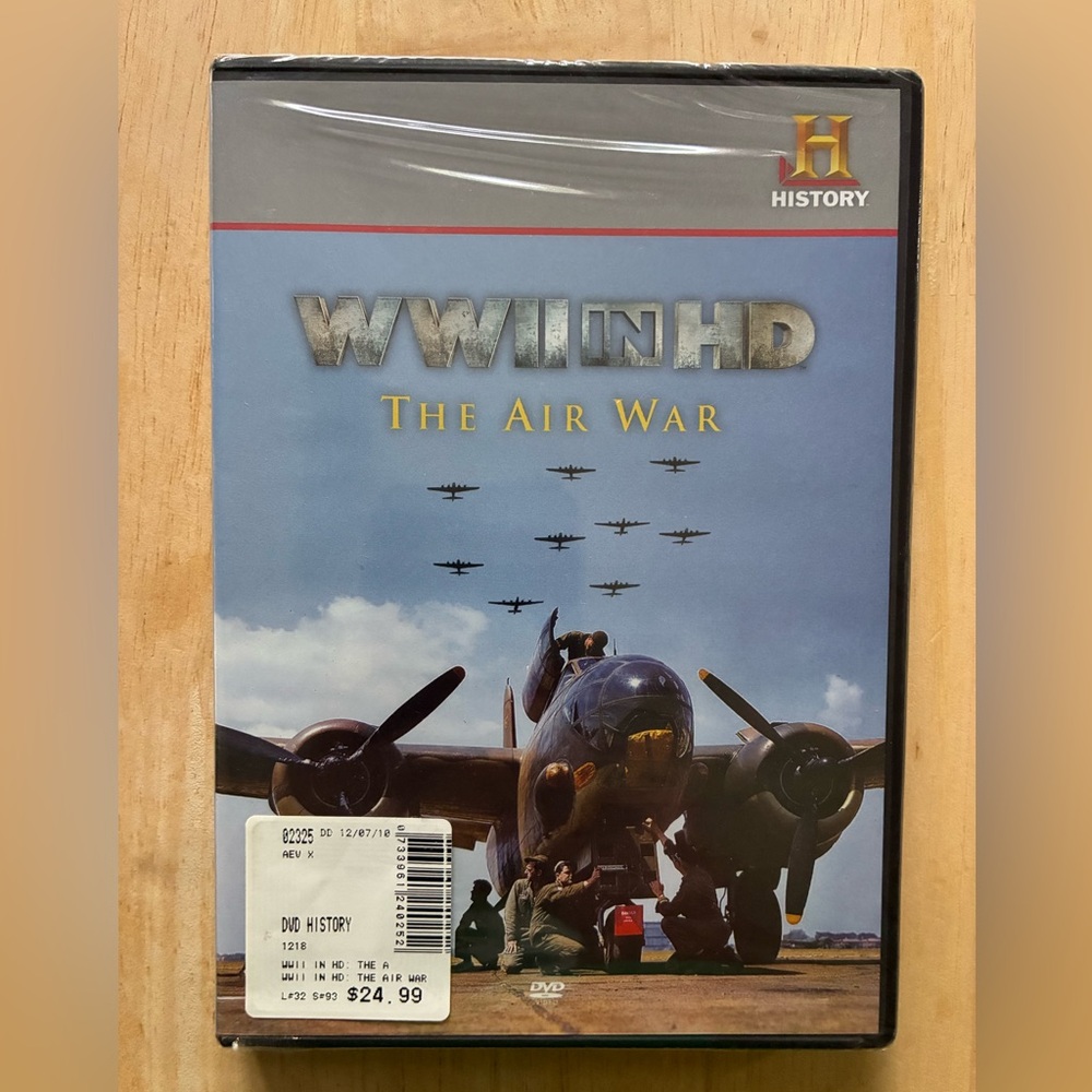WWII in HD, The Air War, History Channel DVD, NEW, SEALED